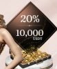 Enjoy 20% cashback up to 10,000 USDT